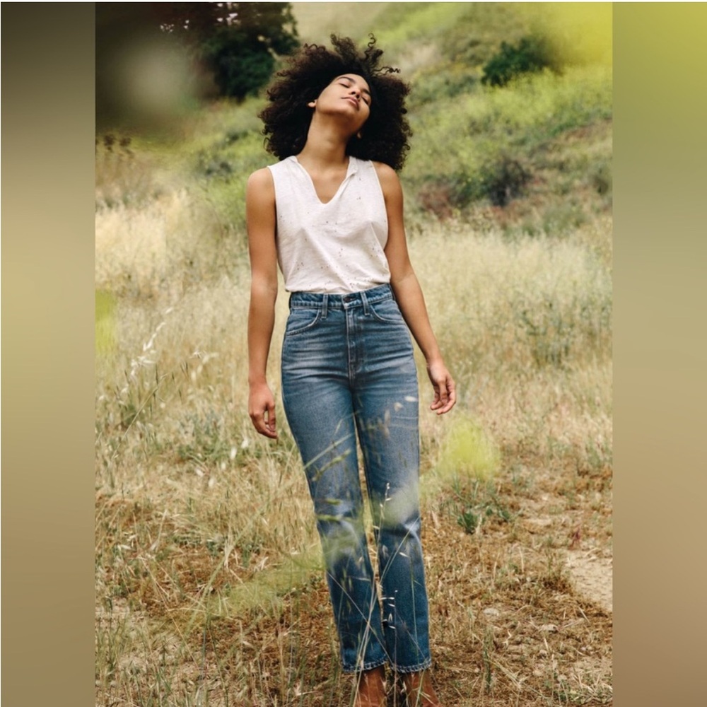 imogene + willie Blue Straight Leg Jeans
